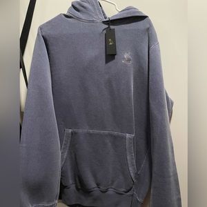 OVO garment washed hoodie Lilac